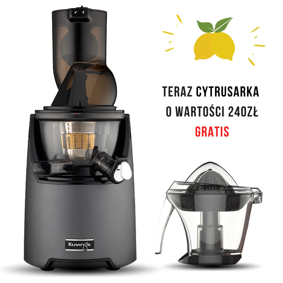 Promocja na wyciskarkę Kuvings EVO820 Plus