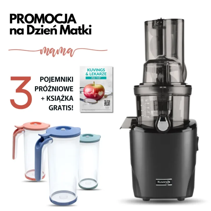 Kuvings Revo w promocji z 3 pojemnikami gratis